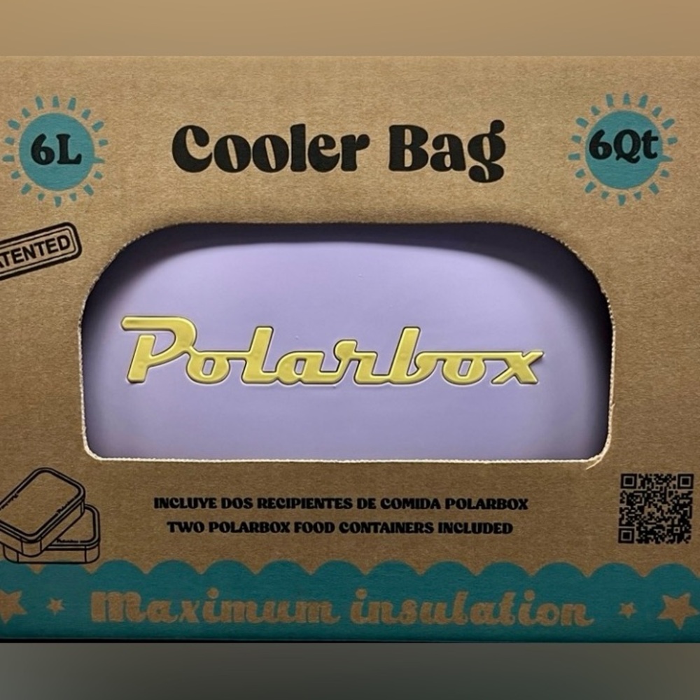 Polarbox NIB Mini Lunchbox Cooler 6 Qt